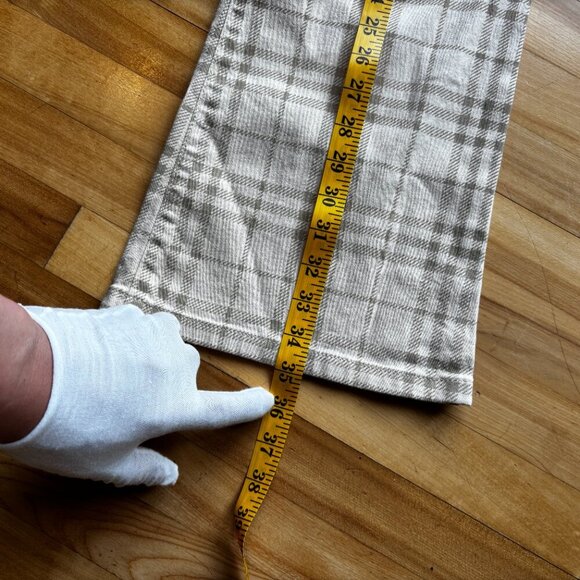 Burberry Women’s Plaid Flare Pants Size 42 / US 8 - Picture 6 of 13